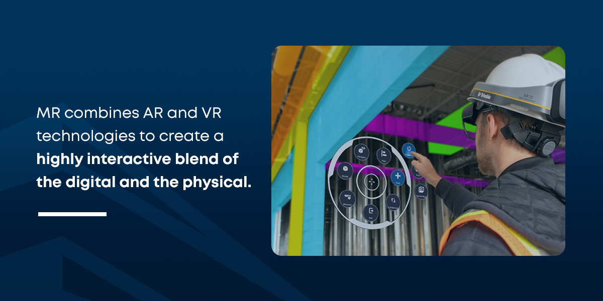 MR Combines AR and VR Technologies